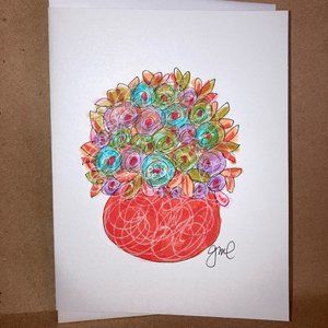 Original Artwork by Gamali Blank Note Card